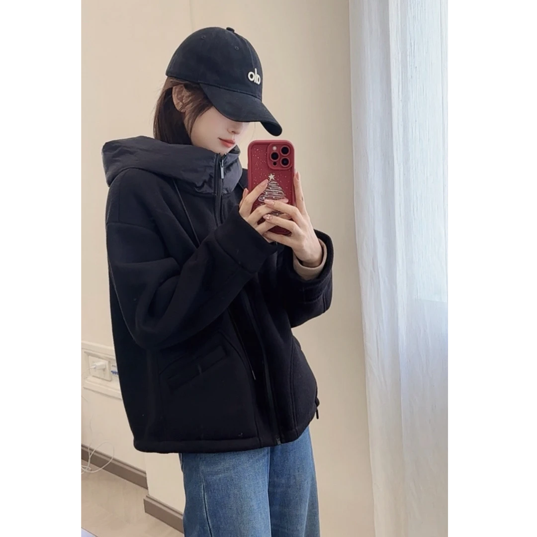 Y.M | 权力游戏 潮牌设计款超重工蚕丝羊毛小米粒加绒外套1504