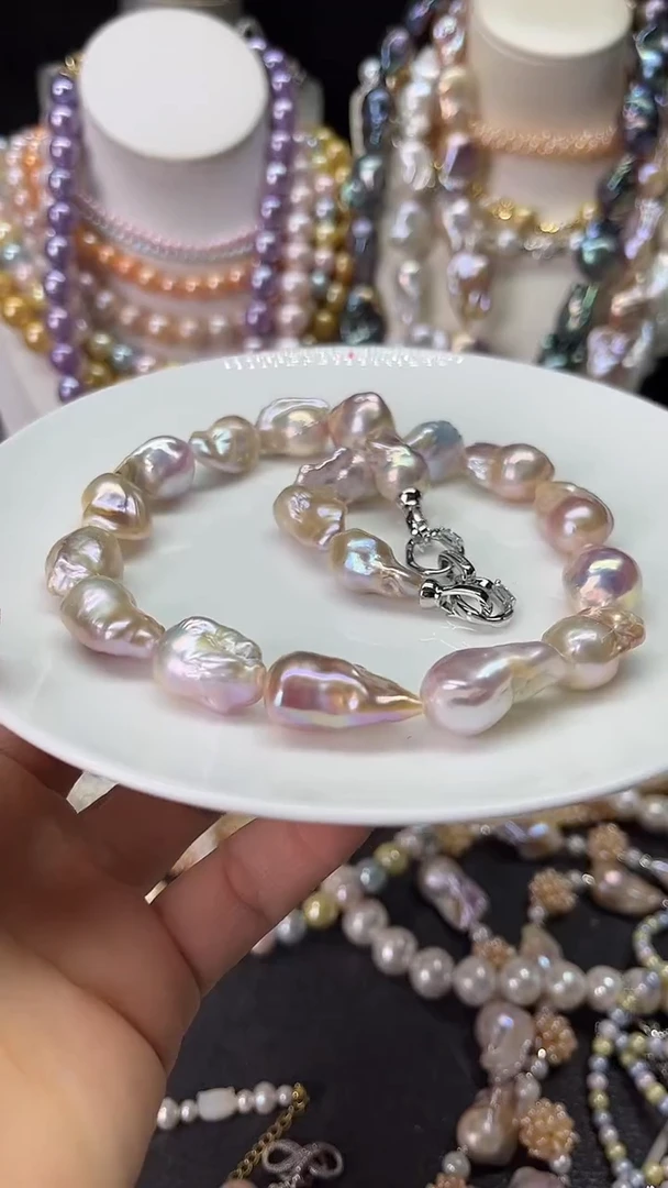 颈饰未镶嵌淡水珍珠多人