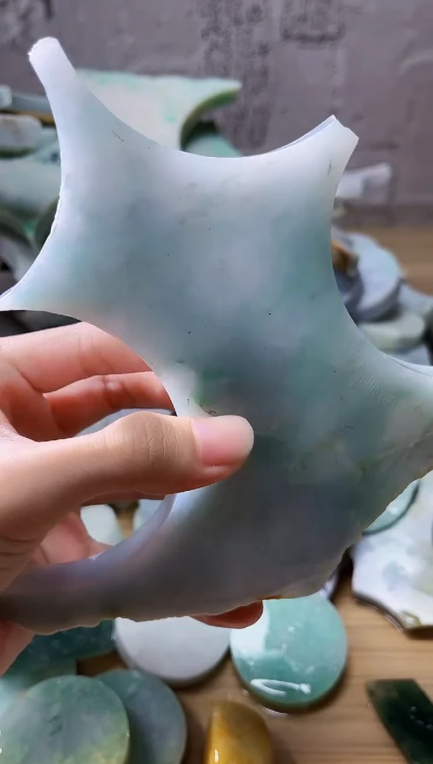裸石翡翠翡翠a货正品玉石古陈727