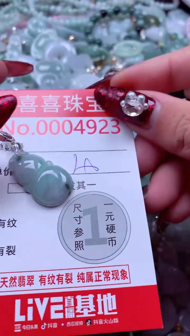 颈饰未镶嵌翡翠4923