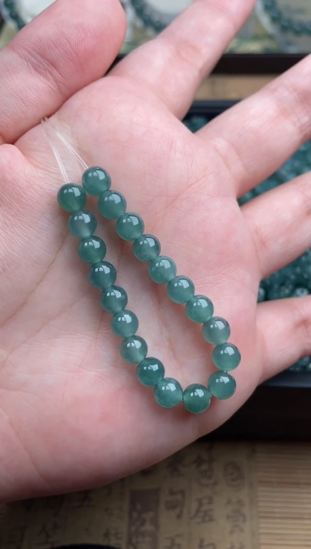 【闪购商品】翡翠手链未镶嵌多样性发货30颗卡6