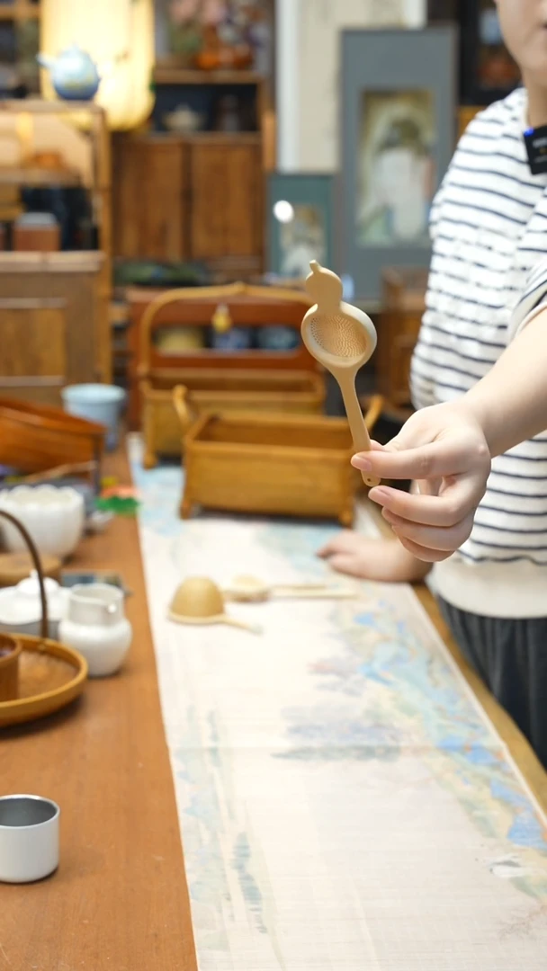 葫芦 竹制 竹茶漏