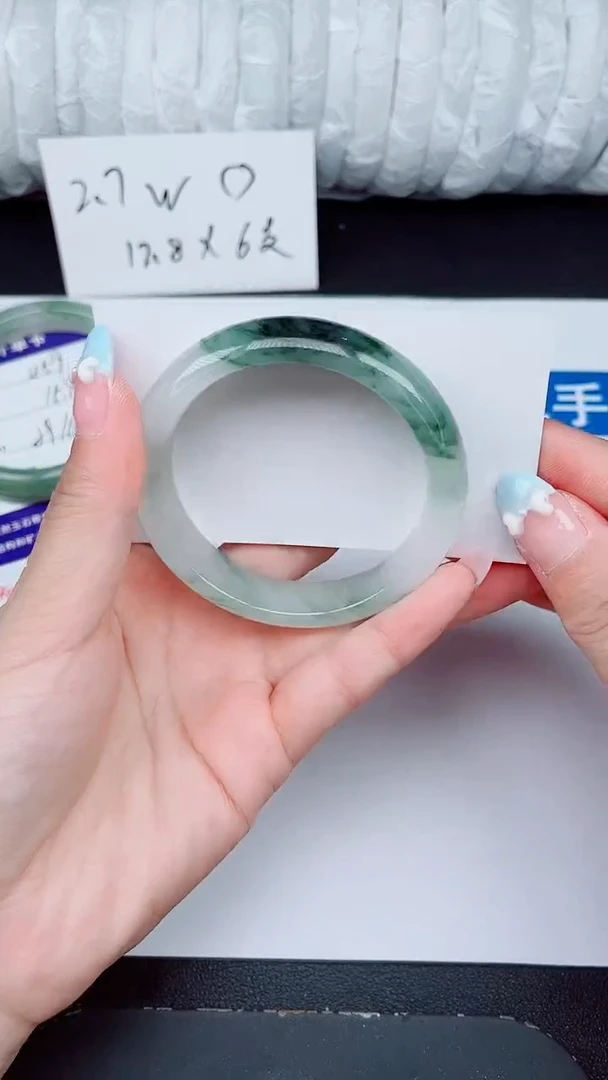 未镶嵌手镯石英质玉460-52/53