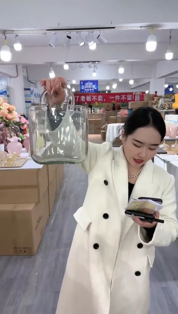 【闪购商品】琉璃昕洋花器W-品20