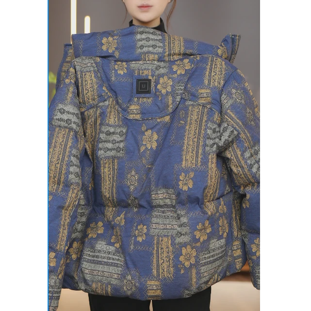 复古时尚流行羽绒服2025冬季新款宽松舒适厚款保暖上衣