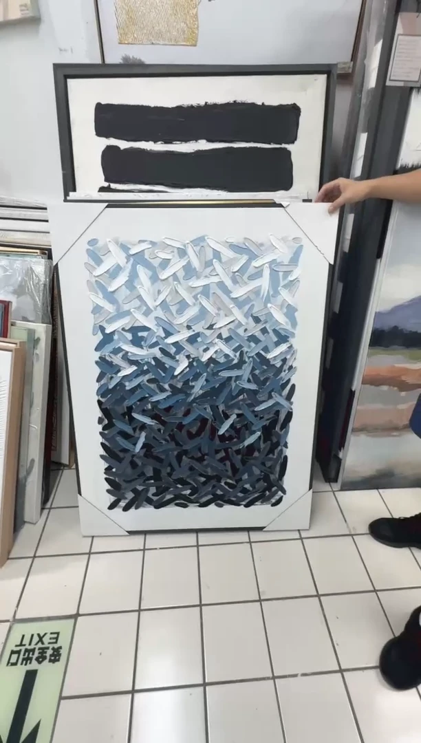 168现代艺术装饰画油画90*120