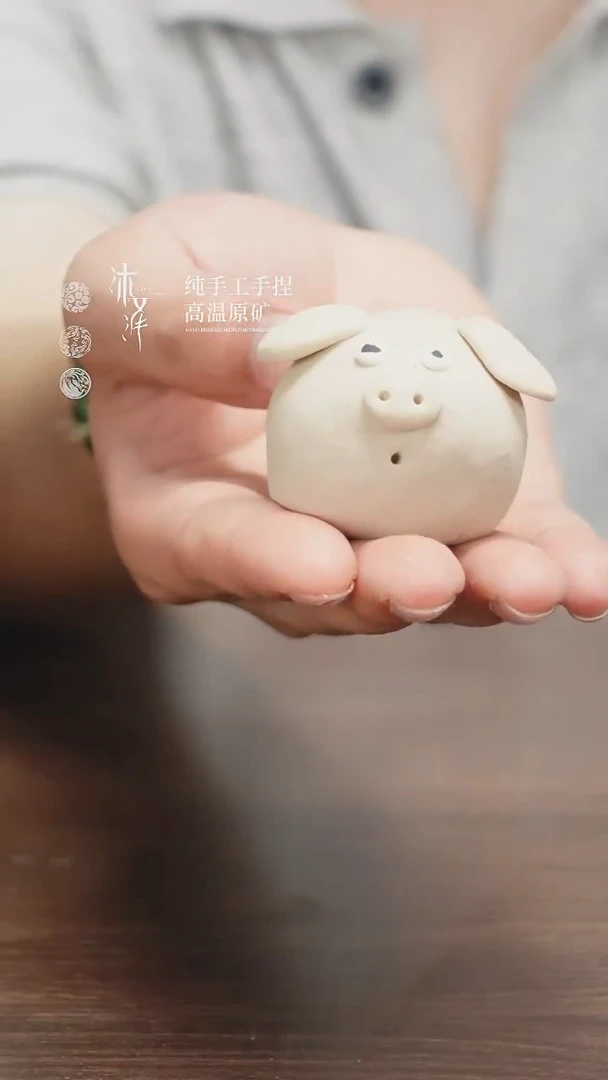 陶瓷无盖款沐泽若芳纯手工摆件