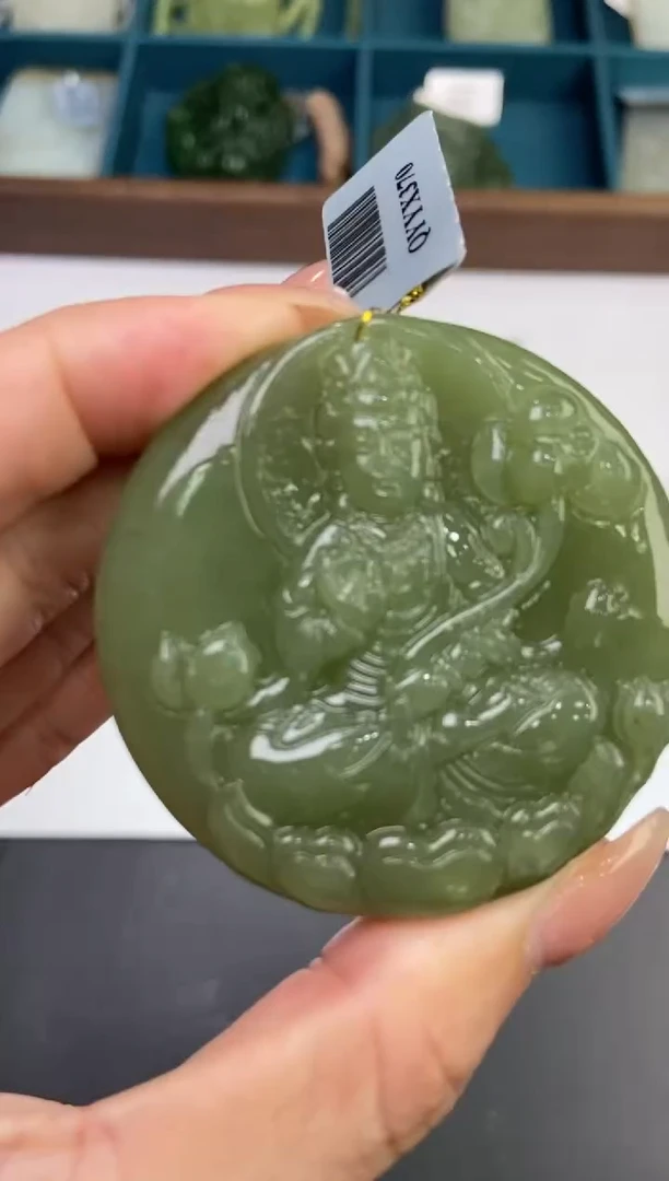 和田玉未镶嵌挂件2223293