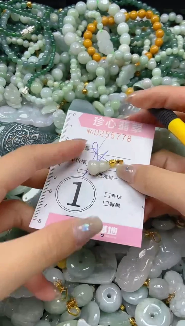 翡翠未镶嵌颈饰闪购0255778多样性发其一