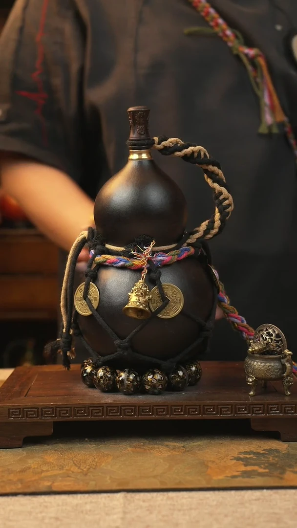 238大漆一物一拍记葫堂出品【不带手串】