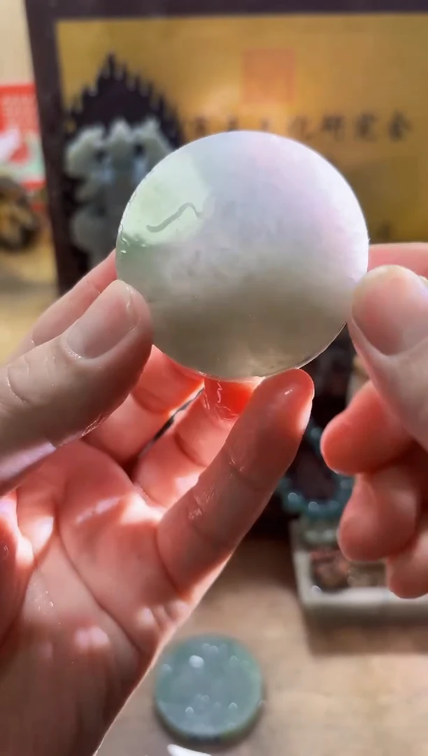 未镶嵌挂件翡翠A货常星8146