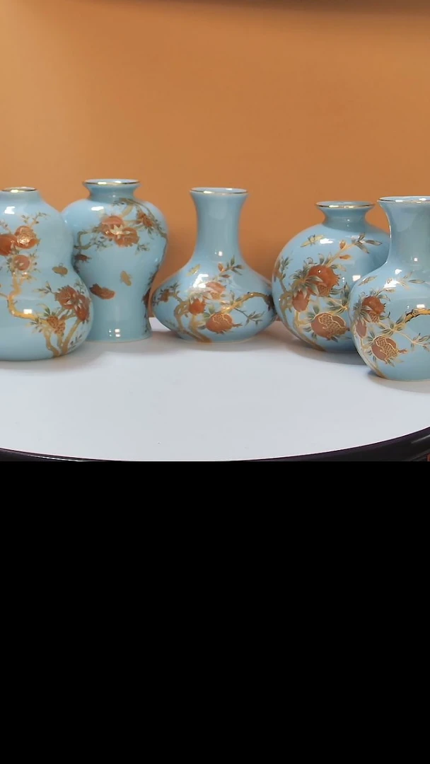 【闪购商品】套装小花瓶五件套礼盒装