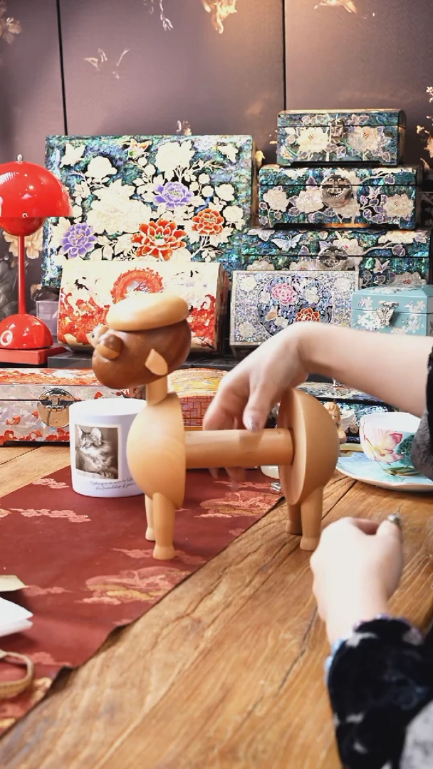 【闪购商品】瓷片豆包儿推荐饰品摆件