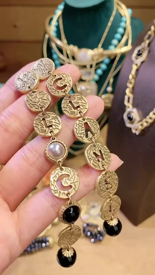 纯铜合金无时尚经典中古饰品