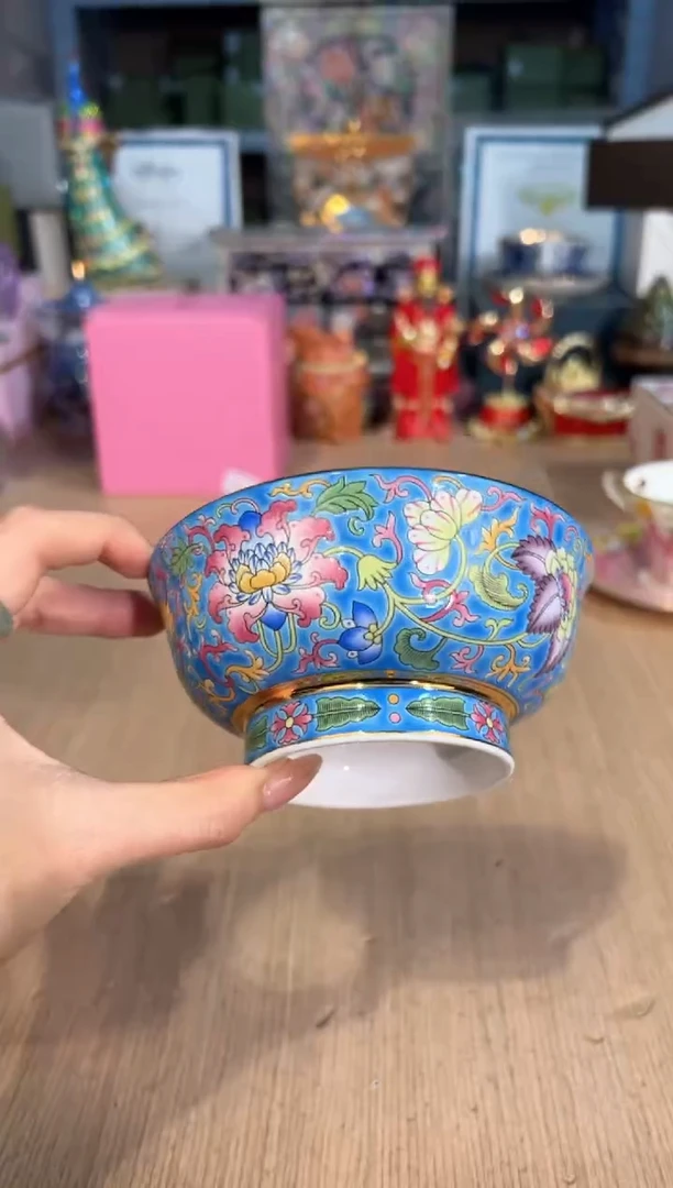 【闪购商品】杯24十一窑饭碗（蓝）