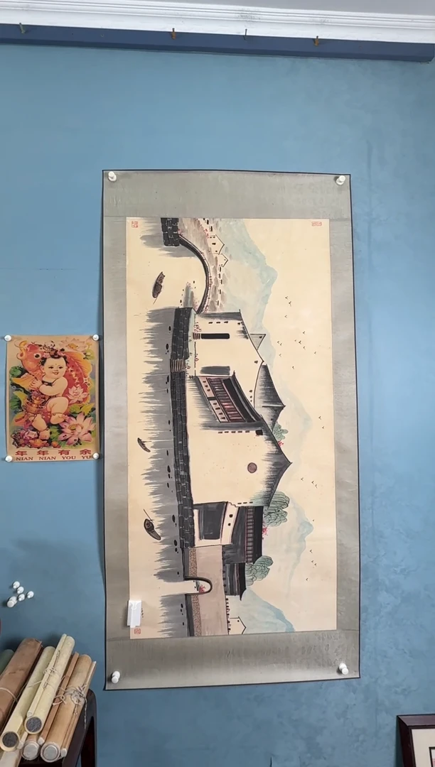 年画花瓶等装饰品