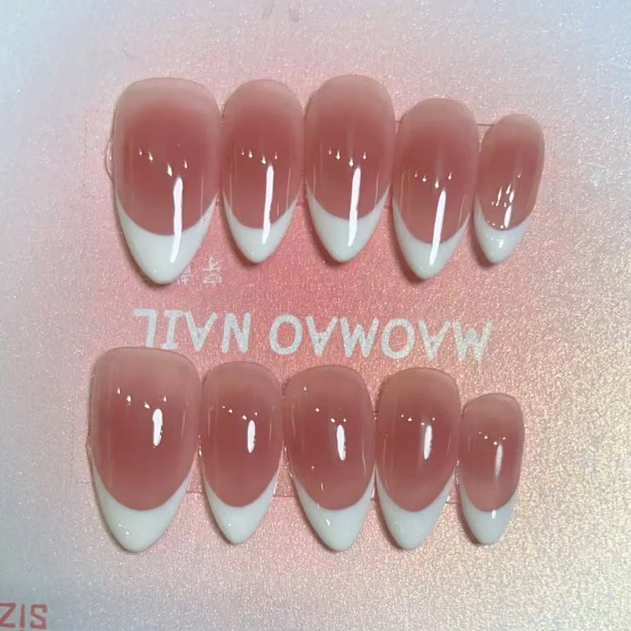 现货咕【害羞法式】MAOMAO重工纯手工穿戴甲穿戴式