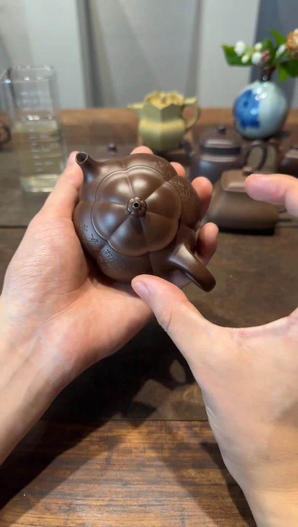 茶壶紫砂好***！大鱼海棠