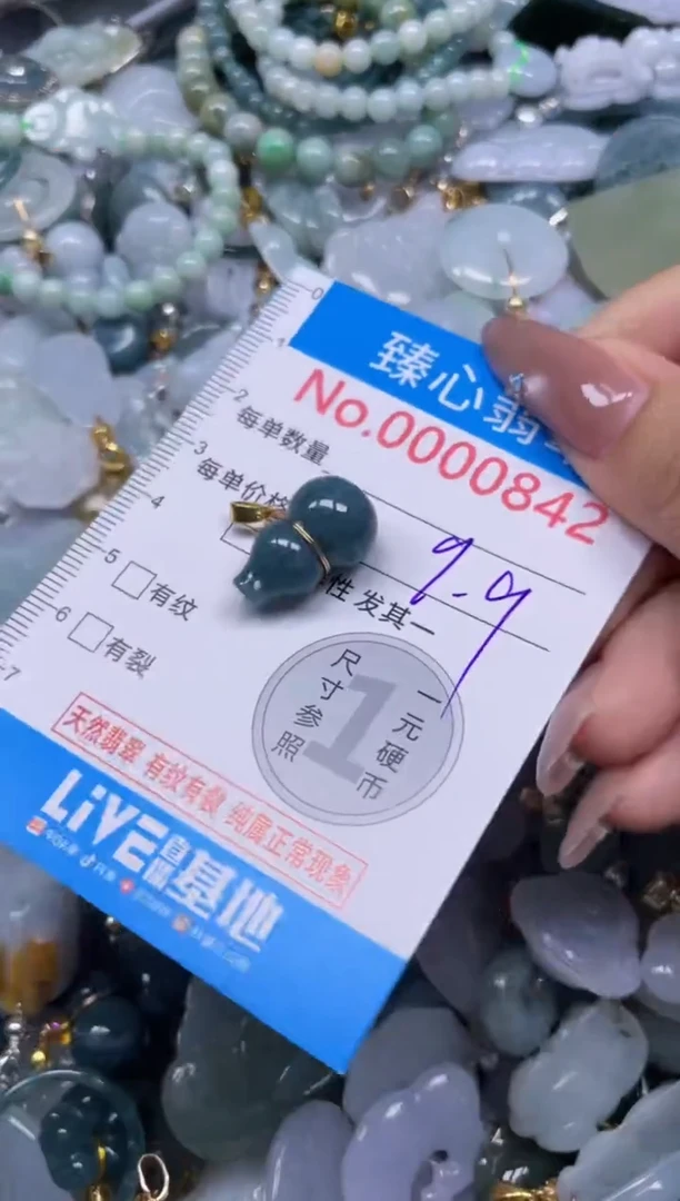 颈饰未镶嵌翡翠842