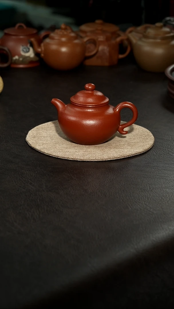 茶壶紫砂04大红袍莲子200cc