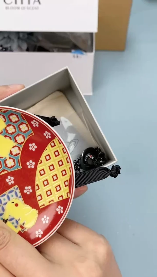瓷片蛇年大吉 瓷器浮力 手链
