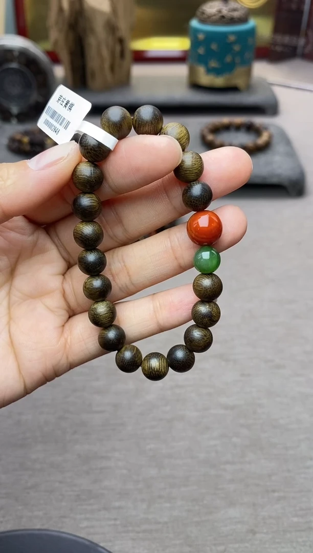 【闪购商品】沉香手串黄棋楠沉水08老料＋配饰设计