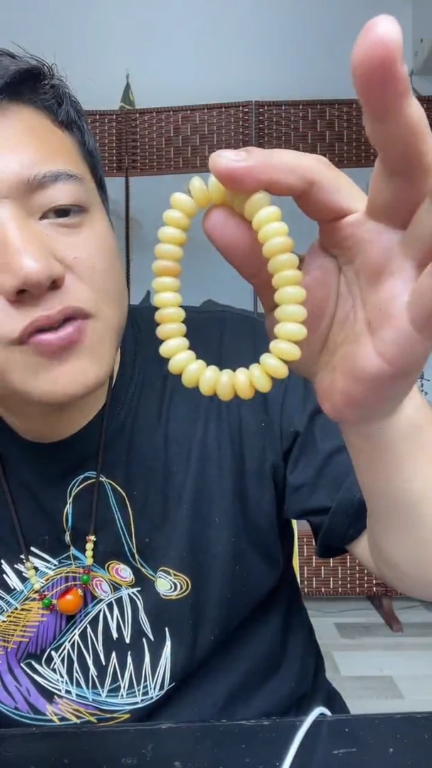 香榧木033木质木雕原创手串