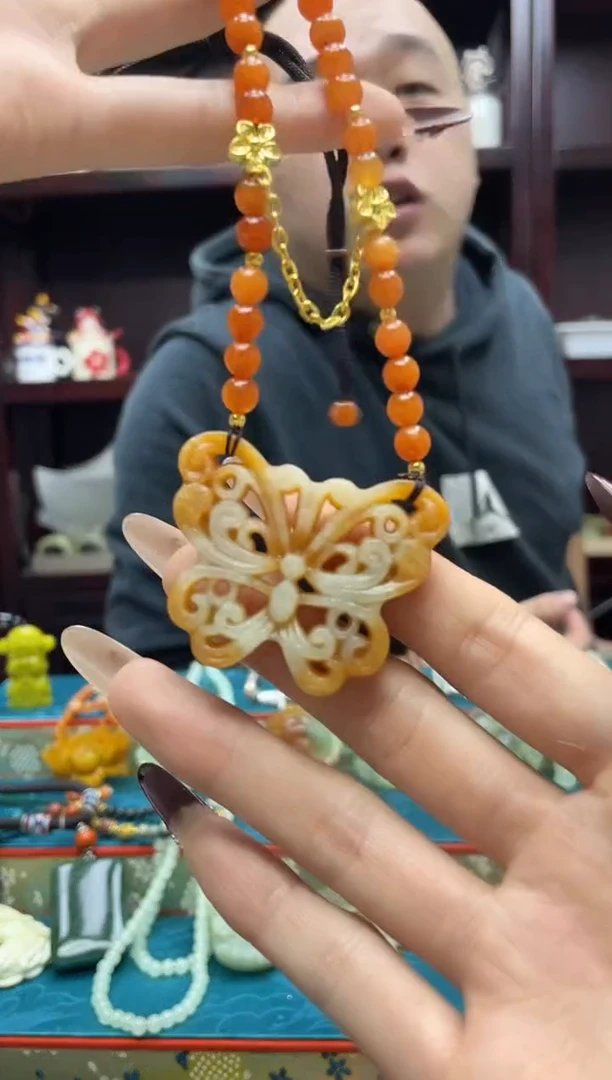 未镶嵌岫玉吊坠·
