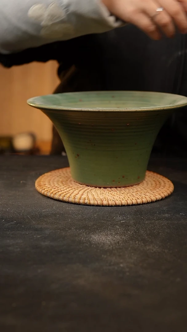【闪购商品】瓷片泥泥手工花盆