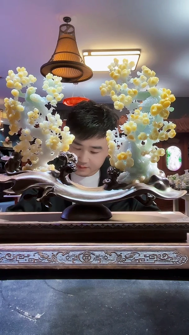 未镶嵌定制翡翠徐*g55/1127/Y/梅花