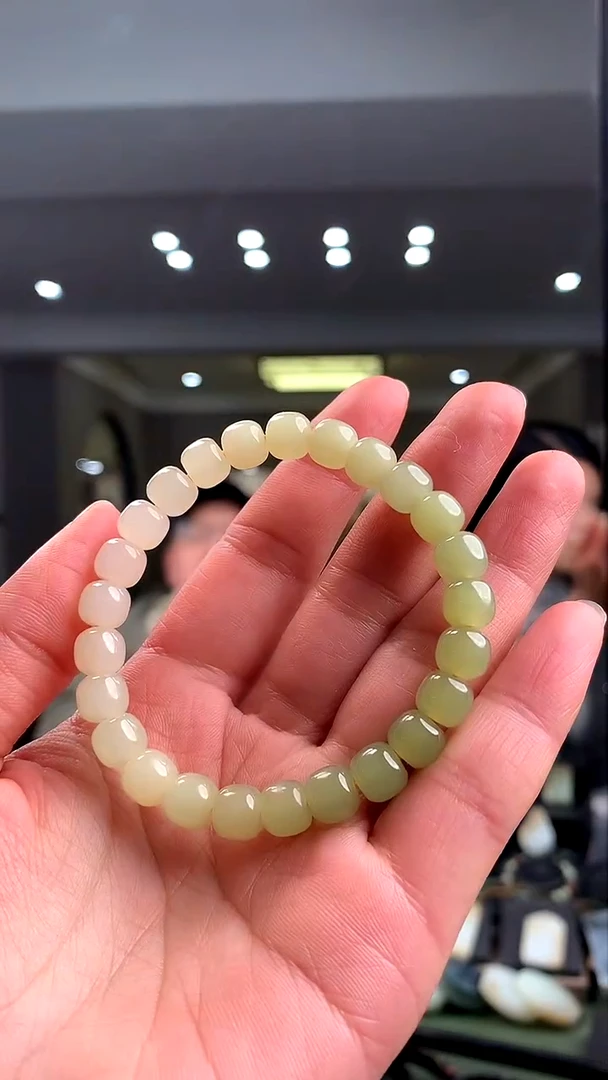 未镶嵌手串和田玉手串