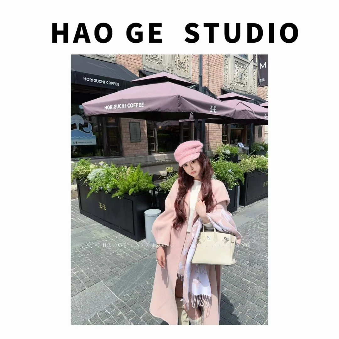 浩哥严选●初雪HGQ5DY3226A羊绒大衣预时尚气质百搭秋冬中长款