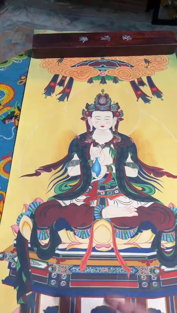 卷轴画旭旭的唐卡tk160