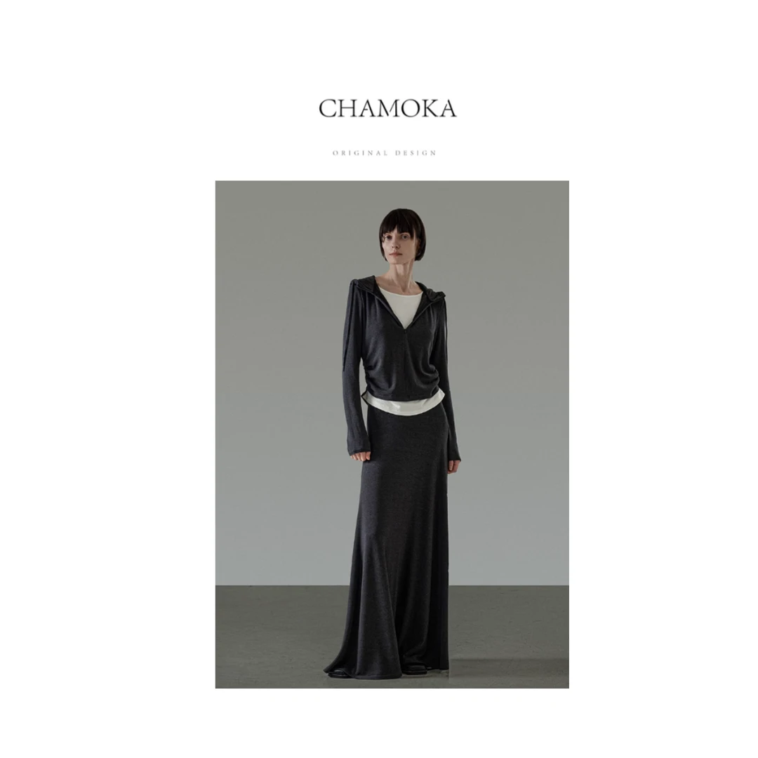 【年中大促】重磅轻奢时尚百搭显瘦精致气质半裙套装L853