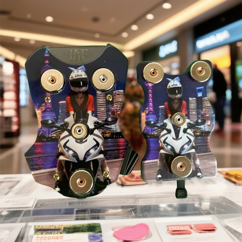 磁吸快速充电手机手机磁吸手机中置手机支架电动车手机支架