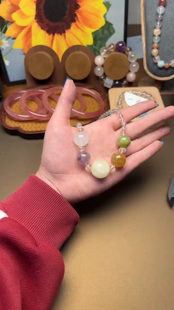 未镶嵌手串水晶1