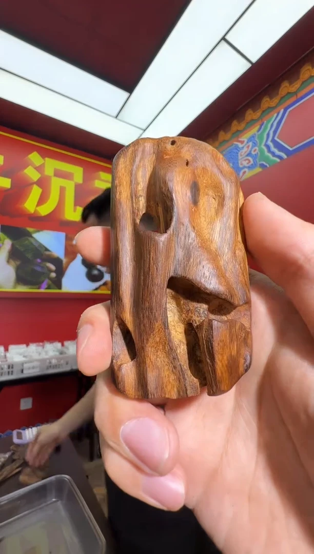 沉香手把件s162富森多样性发一