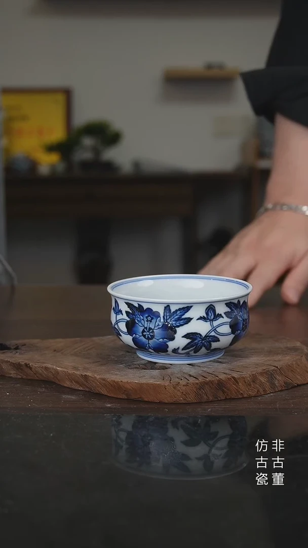 景德镇手工手绘陶瓷微瑕