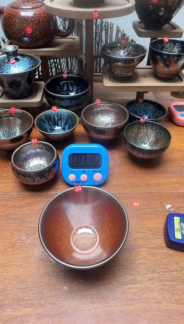 茶盏野**长20号建盏工匠茶器