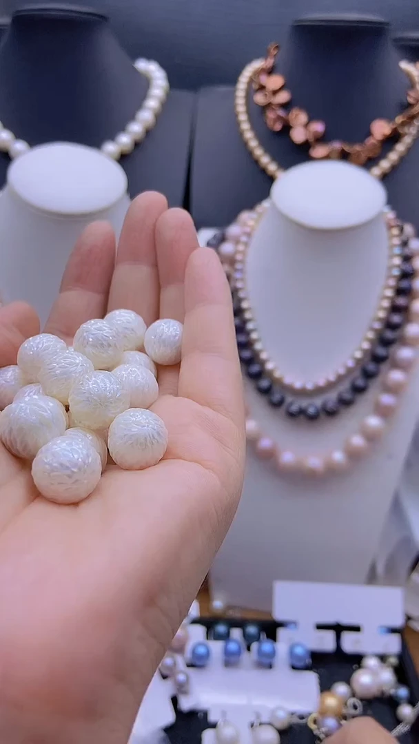 未镶嵌原创设计淡水珍珠10