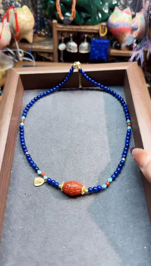 【闪购商品】青金石颈饰未镶嵌12321651313