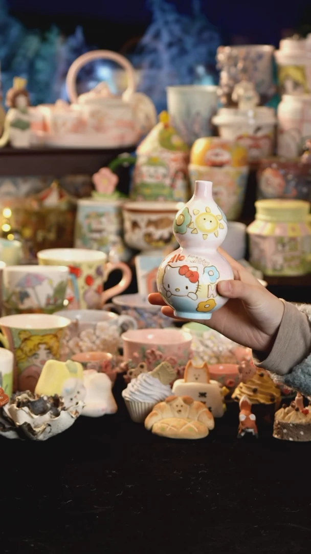 其他陶景德镇釉下彩手绘设计师款陶瓷