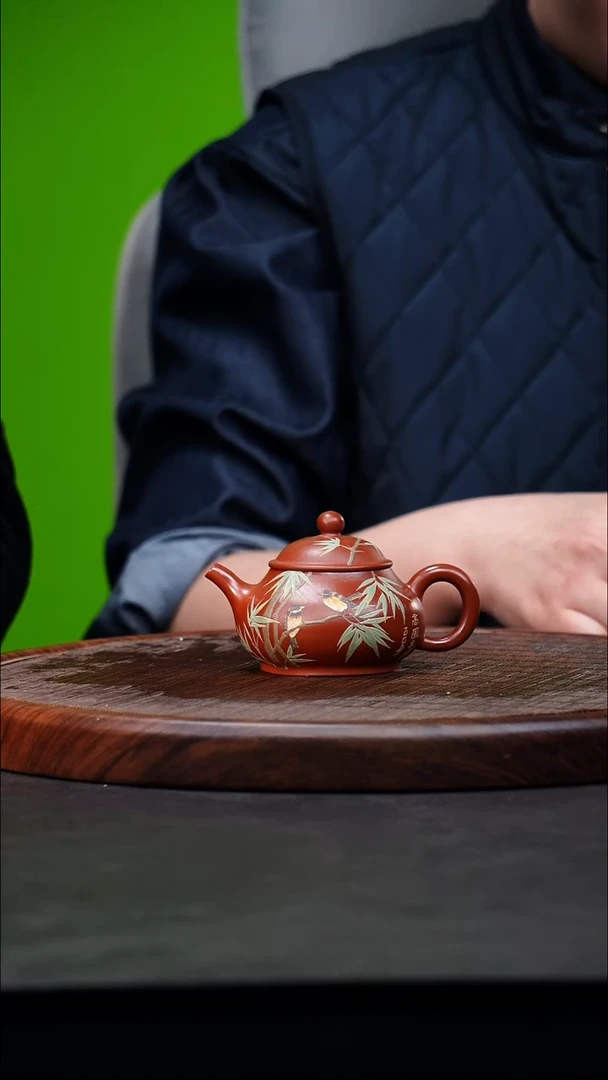 宜兴原矿高端紫砂 大红袍140cc