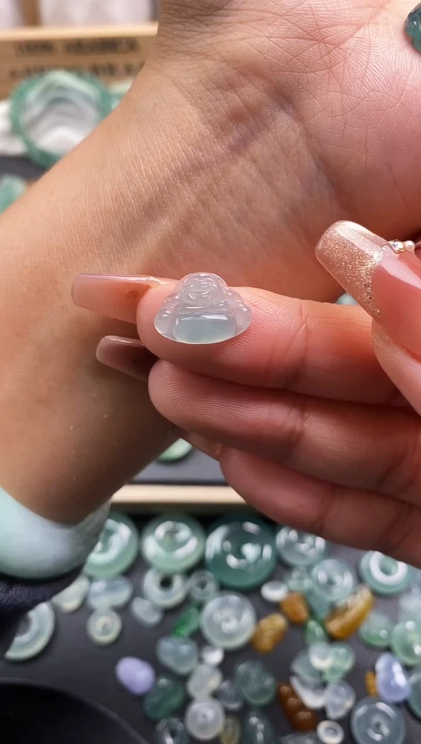 颈饰未镶嵌翡翠福利品佛公