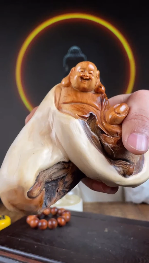 柏木（崖柏）手工摆件,先抢先得! 编号:329