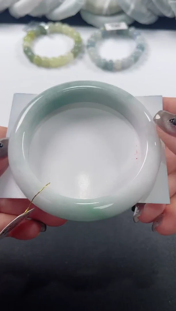 未镶嵌手镯翡翠基地发货H1879 59+