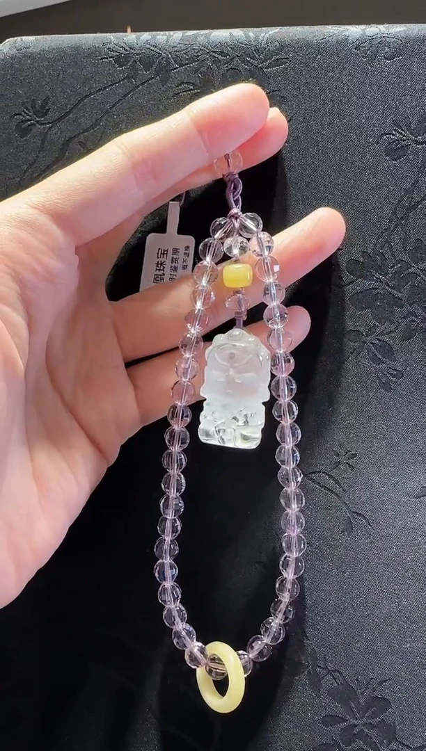 未镶嵌手绳水晶财神款