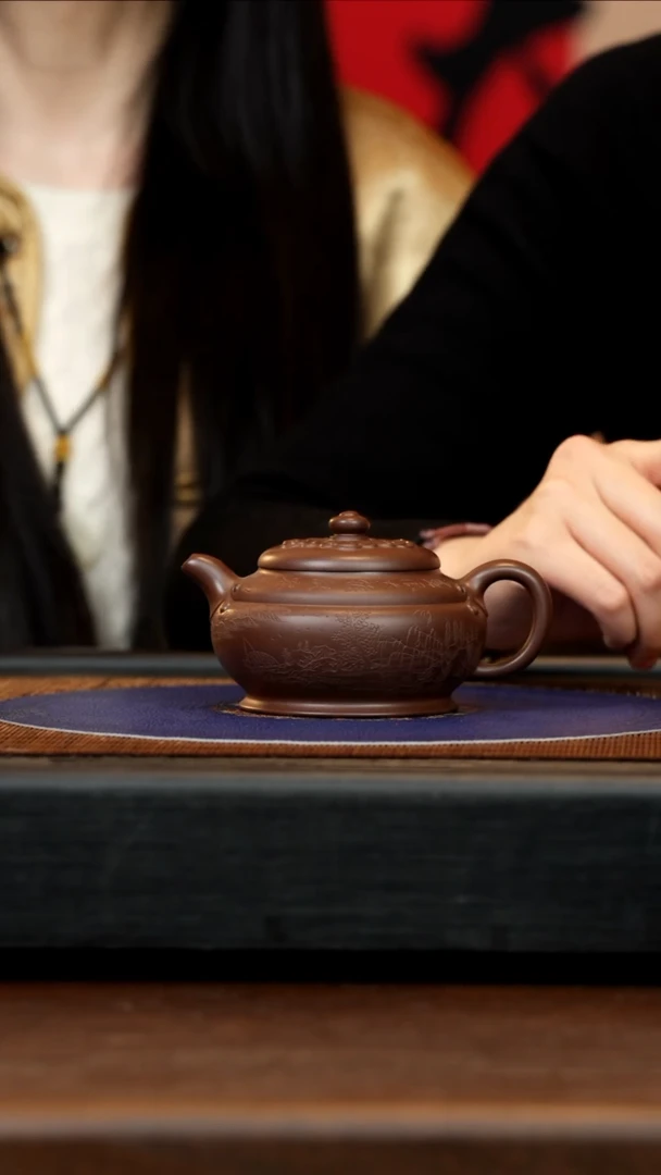 【闪购商品】紫砂茶壶WYS 底槽清 如意 200cc