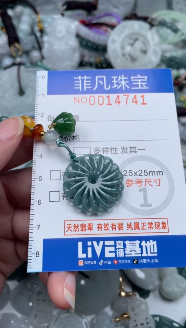 颈饰未镶嵌翡翠14741