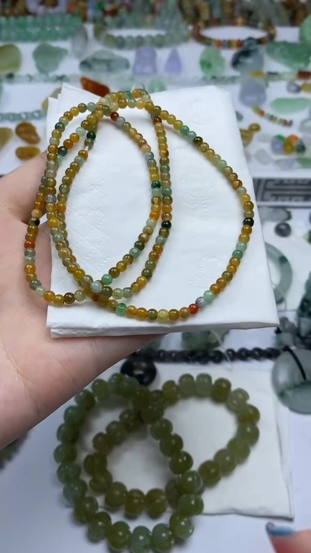 未镶嵌定制翡翠毛货定制不退不换